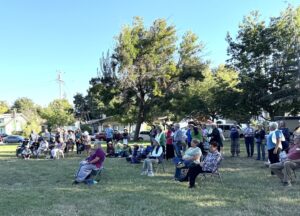 Napa Takes Action, Peace Vigil, 08-14-25