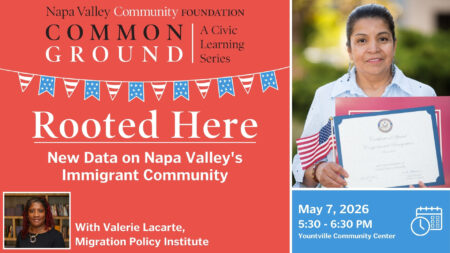 Napa Takes Action promotes NVCF Event